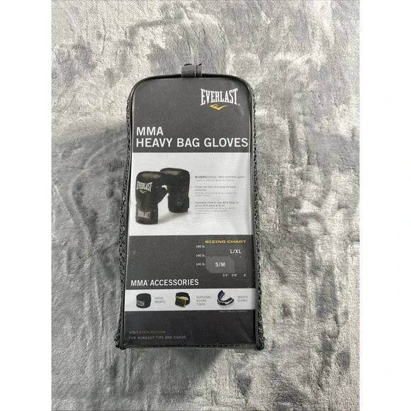 Everlast MMA Heavy Bag Gloves Heavy Bag Training 7502LXL Size L/XL NEW - Picture 2 of 4